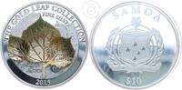 Samoa 10$ 2015 1 oz Silber - Serie Gold Leaf Collection - dreidimensiona... 115,00 EUR  zzgl. 6,90 EUR Versand