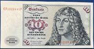 Deutschland BRD 10 Deutsche Mark 1970 10 DM Banknote I 25,00 EUR  zzgl. 4,90 EUR Versand