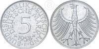Deutschland BRD 5 Mark 1958 F 5 Deutsche Mark Silberadler - Heiermann 5 ... 19,00 EUR  zzgl. 4,90 EUR Versand