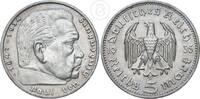 Drittes Reich 5 Reichsmark 1935 A 5 Reichsmark Paul von Hindenburg vz+ 35,00 EUR  zzgl. 4,90 EUR Versand