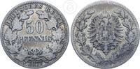 Deutsches Kaiserreich 50 Pfennig 1877 E 50 Reichspfennig kleiner Adler s... 20,00 EUR  zzgl. 4,90 EUR Versand