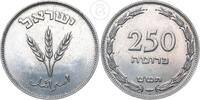 Israel 250 Pruta / Prutot 1949 H vz-pr&auml;gefrisch 30,00 EUR  zzgl. 4,90 EUR Versand