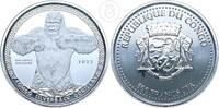 Kongo, Demokratische Republik 500 Francs CFA 2022 1 Unze Silber Gorilla ... 75,00 EUR  zzgl. 6,90 EUR Versand
