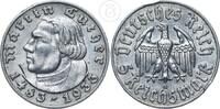 Deutschland - Drittes Reich 5 Mark 1933 A 5 Reichsmark Luther sehr sch&ouml;n... 120,00 EUR  zzgl. 6,90 EUR Versand