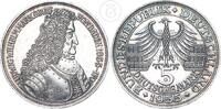 Deutschland BRD 5 DM 1955 G Markgraf von Baden vorz&uuml;glich, leicht berieben 100,00 EUR  zzgl. 6,90 EUR Versand