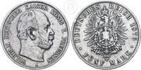Deutsches Kaiserreich - Preussen 5 Mark 1876 A 5 Reichsmark Kaiser Wilhe... 60,00 EUR  zzgl. 6,90 EUR Versand