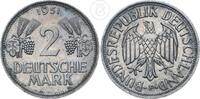 BRD 2 Mark 1951 F 2 DM Trauben & &Auml;hren ss 5,00 EUR  zzgl. 4,90 EUR Versand