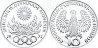 BRD 10 DM 1972 D 10 Deutsche Mark - Olympische Sommerspiele 1972 PP in K... 24,00 EUR  zzgl. 4,90 EUR Versand