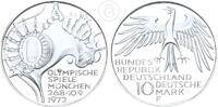 BRD 10 DM 1972 F 10 Deutsche Mark - Olympische Sommerspiele 1972 PP in K... 24,00 EUR  zzgl. 4,90 EUR Versand