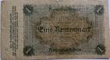 Germany one rentenmark 1923 SS