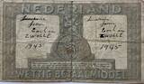 Nederland vijf gulden 1944 souvenir from the allied troops annotation S