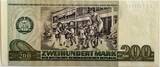 DDR 200 mark 1985 AU/UNC