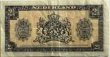 Nederland 2,5 gulden 1945 enkele kleine gaatjes SS