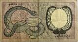 Nederland twintig gulden 1955 SS