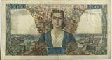 France 5000 franc 1945 SS