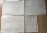 Frankrijk 50 sols 1793 Sheet of 18 pieces! VZ