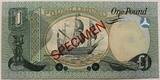 Provincial bank of Ireland limited one pound 1977 specimen UNC