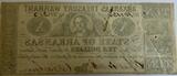 Arkansas ten dollars 1862 VZ