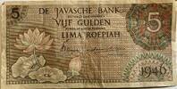 Nederlands-Indië vijf gulden 1946 SS