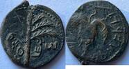 Acient Judea AE 26 year 2 (133 AD) Bar Kochba Revolt (132-135) rare coin in good condition! SS