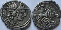 Roman Republic denarius 142 BC VZ 350,00 EUR  zzgl. 15,00 EUR Versand