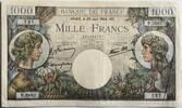 France  1000 franc 1944 AU