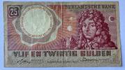 Nederland 25 gulden 1955 Rare 5ZY serialnumber SS-