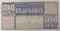Judaica lager Westerbork tien cent 1944 without watermark UNC-