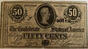 Confederated States fifty cents 1864 S