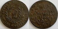 Mexico (Sinaloa) 1/4e real 1859 SS