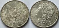 United States morgan dollar with a lot of original lustre -