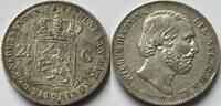 Nederland 2,5 gulden of rijksdaalder 1858 VZ