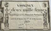 France 2000 francs 1795 SS