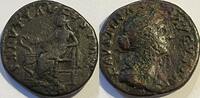 Roman Empire AE as ND Faustina Minor SS-
