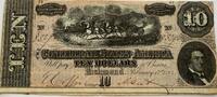 Confederated States ten dollar 1864 SS/VZ