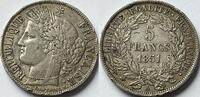 France five franc 1851A dents SS