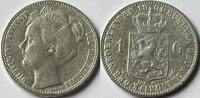 Nederland een gulden 1901 SS