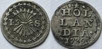 Noordelijke Nederlanden (Holland) bezemstuiver 1739 SS