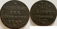 German States (Muhlhausen) two pfennig 1767 SS-