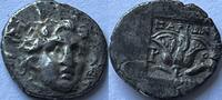 Rhodos hemidrachm ND (167-88 BC) SS