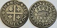 Portugal 80 reis 1799 SS