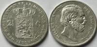 Nederland 2,5 gulden 1852 SS