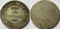 Plantage Kisiran 1/2e dollar 1888 plantage money SS