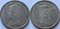Nederland een gulden 1916 SS