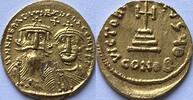 gold solidus ND (610-640) Byzantine Empire (Constantinopel)  AU