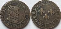 double liard 1637 France (Orange)  SS-