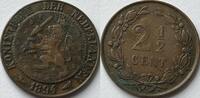 Nederland 2,5 cent 1894 SS
