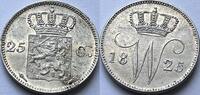 25 cent 1825U Nederland  AU