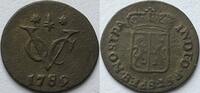 VOC Gelderland 1/2e duit 1789 SS