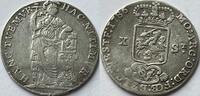 VOC West-Friesland tien stuiver 1786 SS